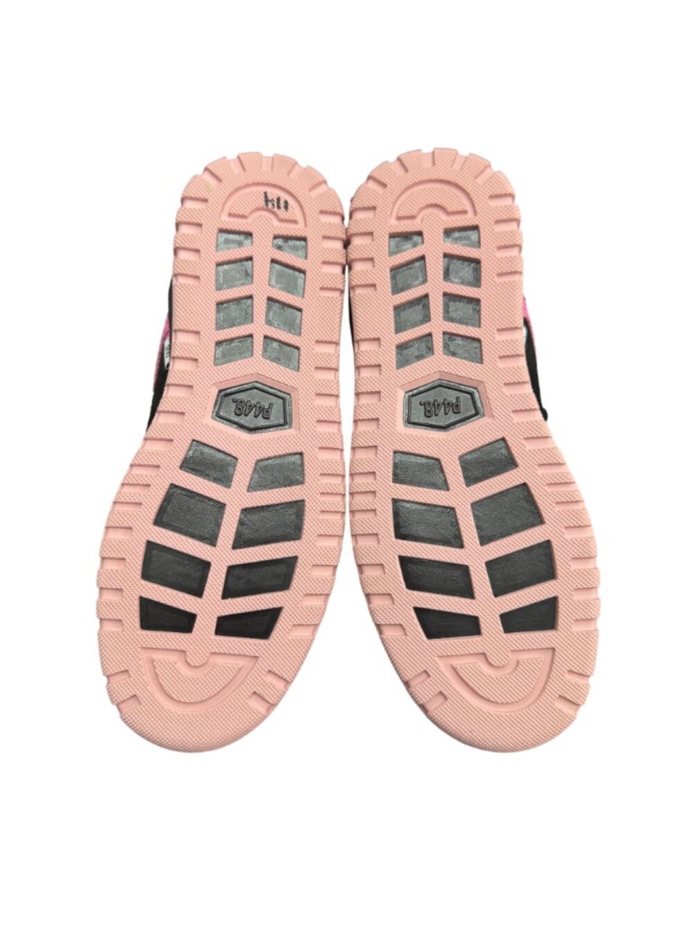P448 Mason Women's Colorblock Suede Low Top Sneaker Pink/Black, Size 38 NWOB - Picture 9 of 9